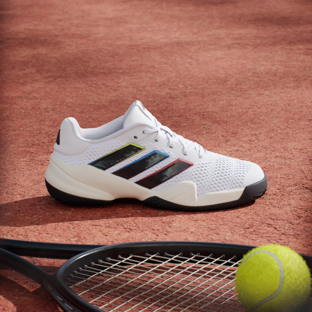 Detalle 2 de Zapatilla de tenis Barricade de Adidas – blanco