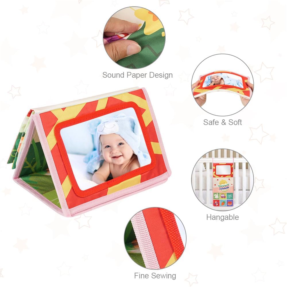 Thumbnail 2 de Aolso Infant Tummy Time Soft Book 21cm