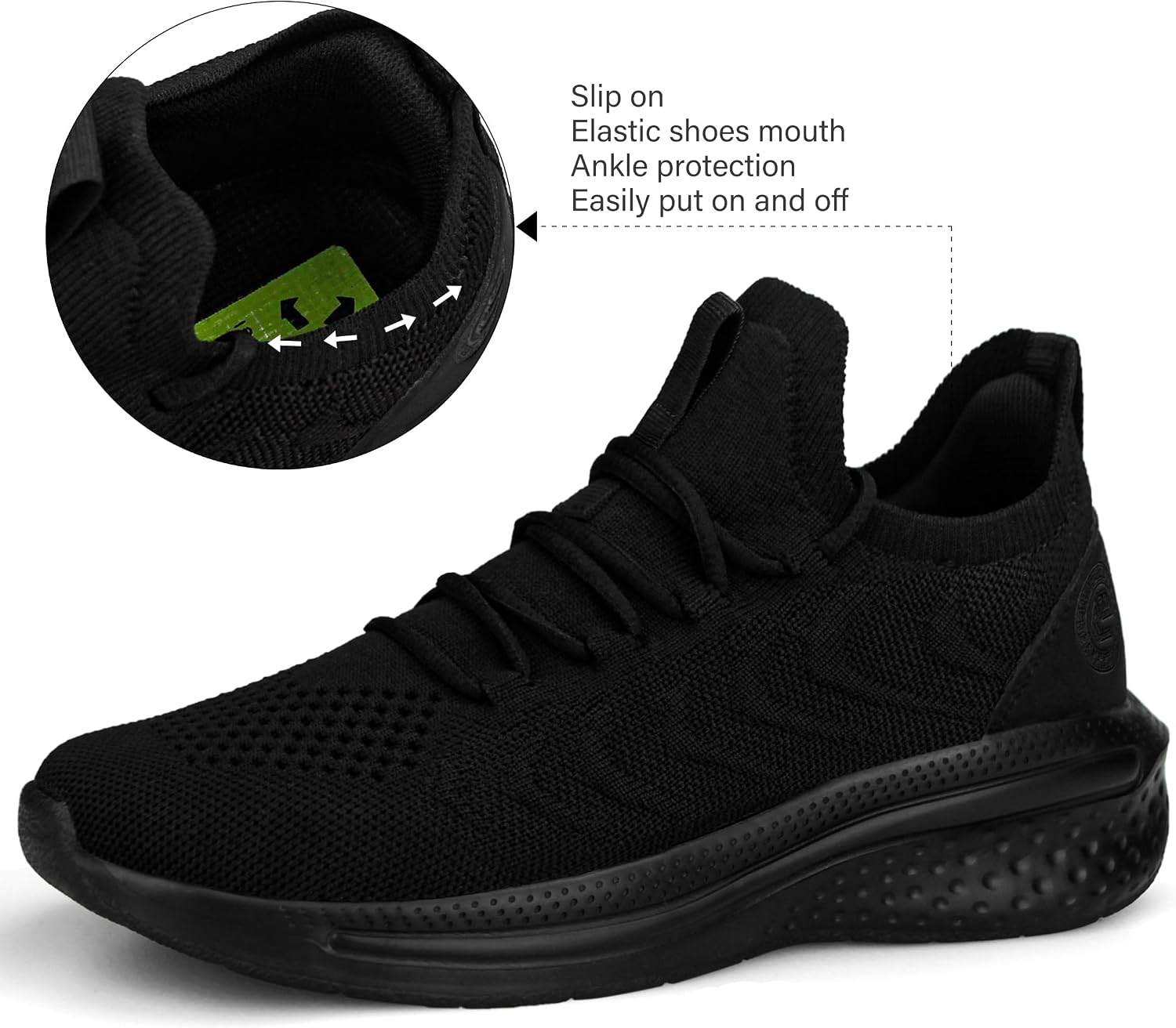 Thumbnail 4 de Pujcs Men's Tennis Shoes Slip-On Sneakers