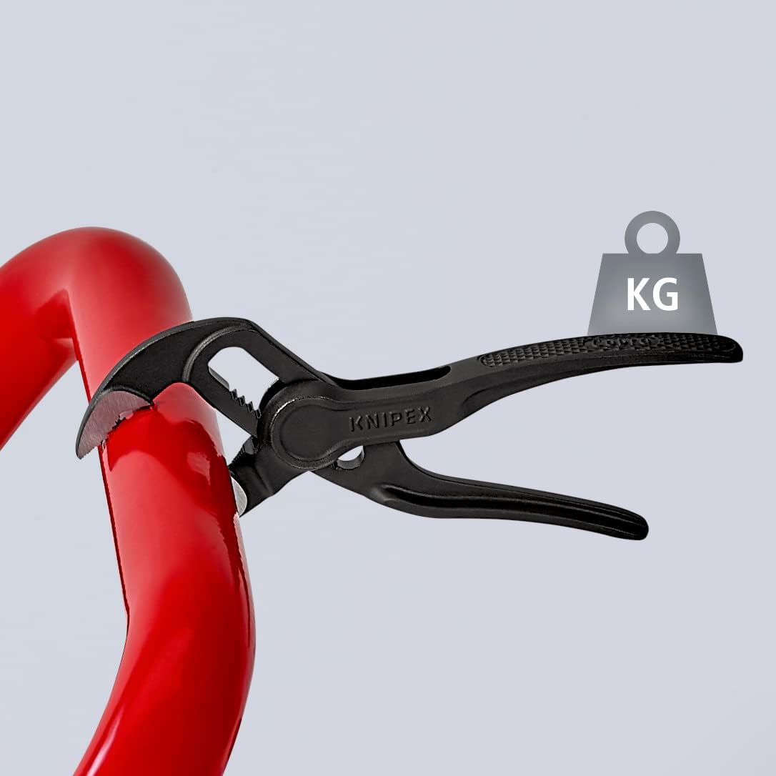 Thumbnail 6 de KNIPEX Cobra 8700-100BK 手のひらサイズのウォーターポンププライヤー、横すじ入りつかみ面