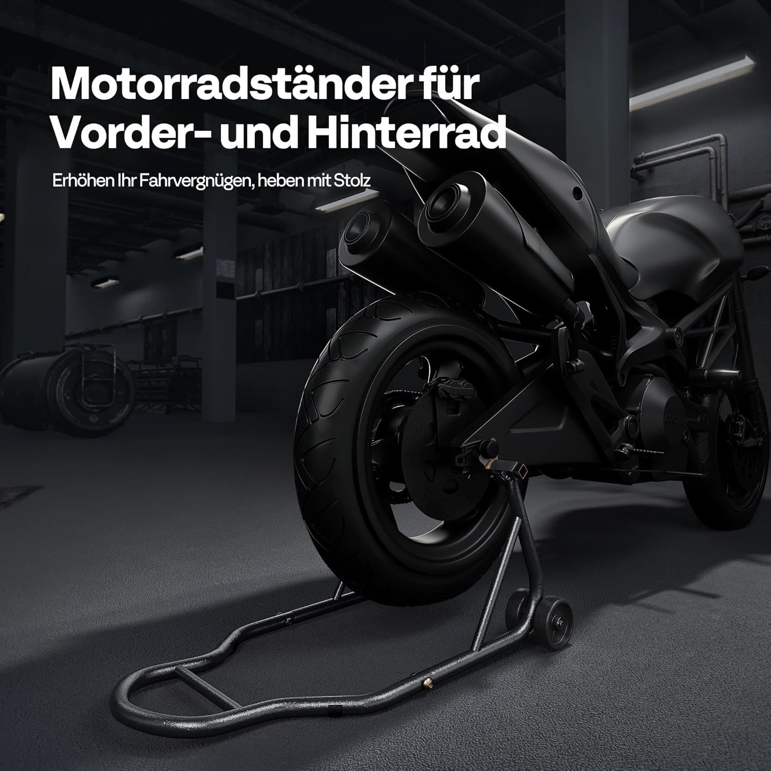 Detalle de SPECSTAR Strapazierfähige Motorrad-Hinterrad-Hebebühne Universal Sport Bike Schwinge Spule Ständer-Combo für Suzuki Yamaha Honda Kawasaki