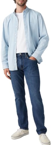 Imagen de Levi's 502 Taper Jeans Homme Part The Sea LTWT – 32W/32L en OfertitasTOP