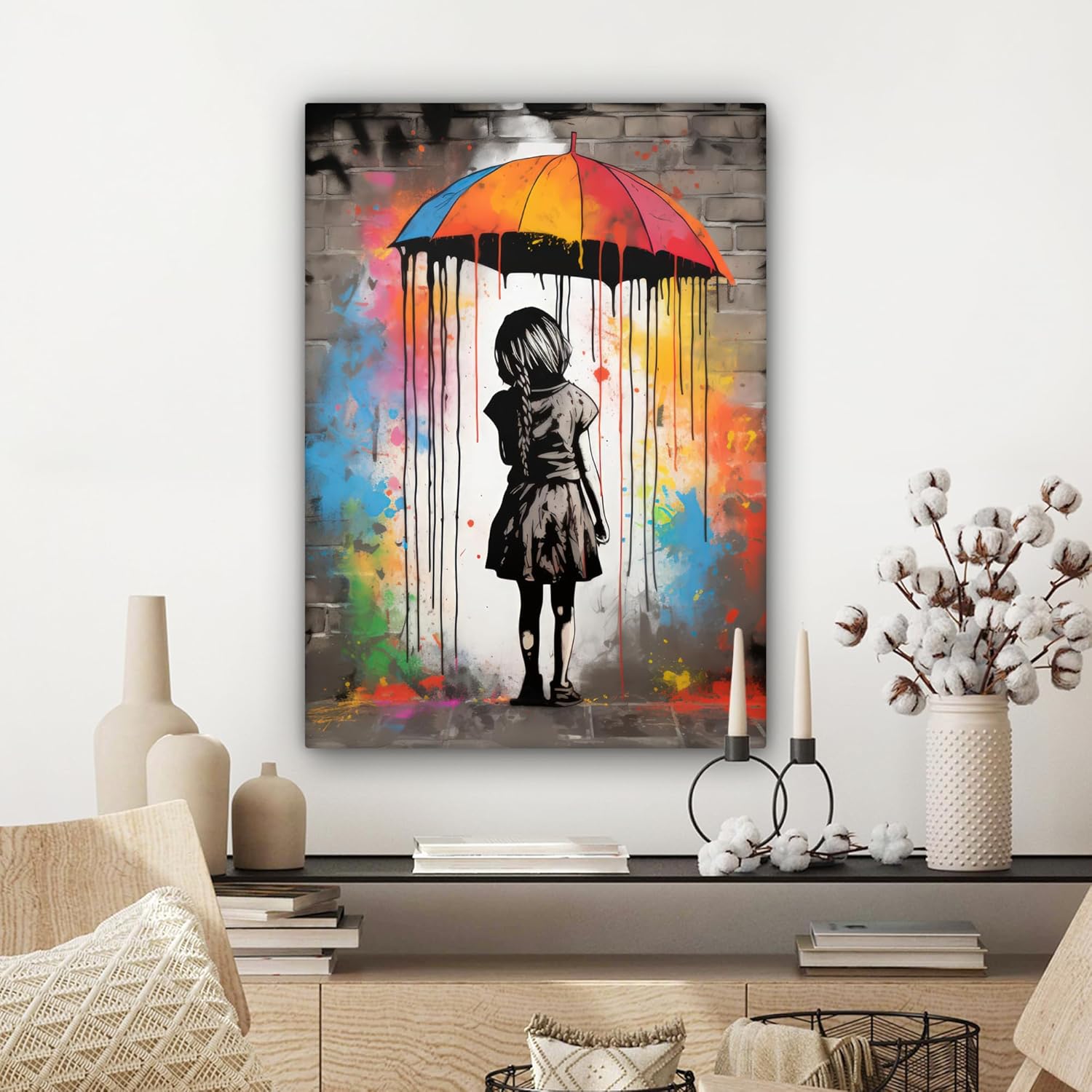 Thumbnail 6 de MuchoWow Impression sur Toile Decoration Murale 50x70 cm 🎨