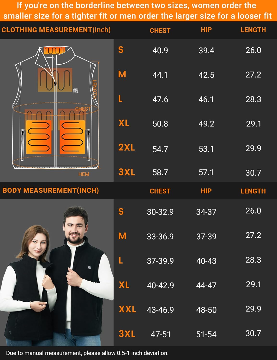 Thumbnail 6 de BURNGOGO Heated Vest in Rock Fleece