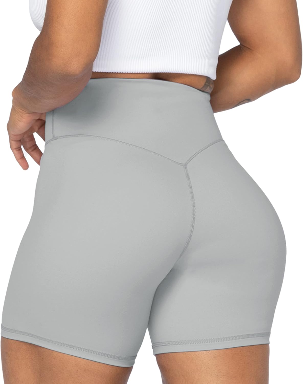 Thumbnail 6 de Sunzel No Front Seam High Waist Biker Shorts for Women — Squat Proof Yoga & Workout Bike Shorts
