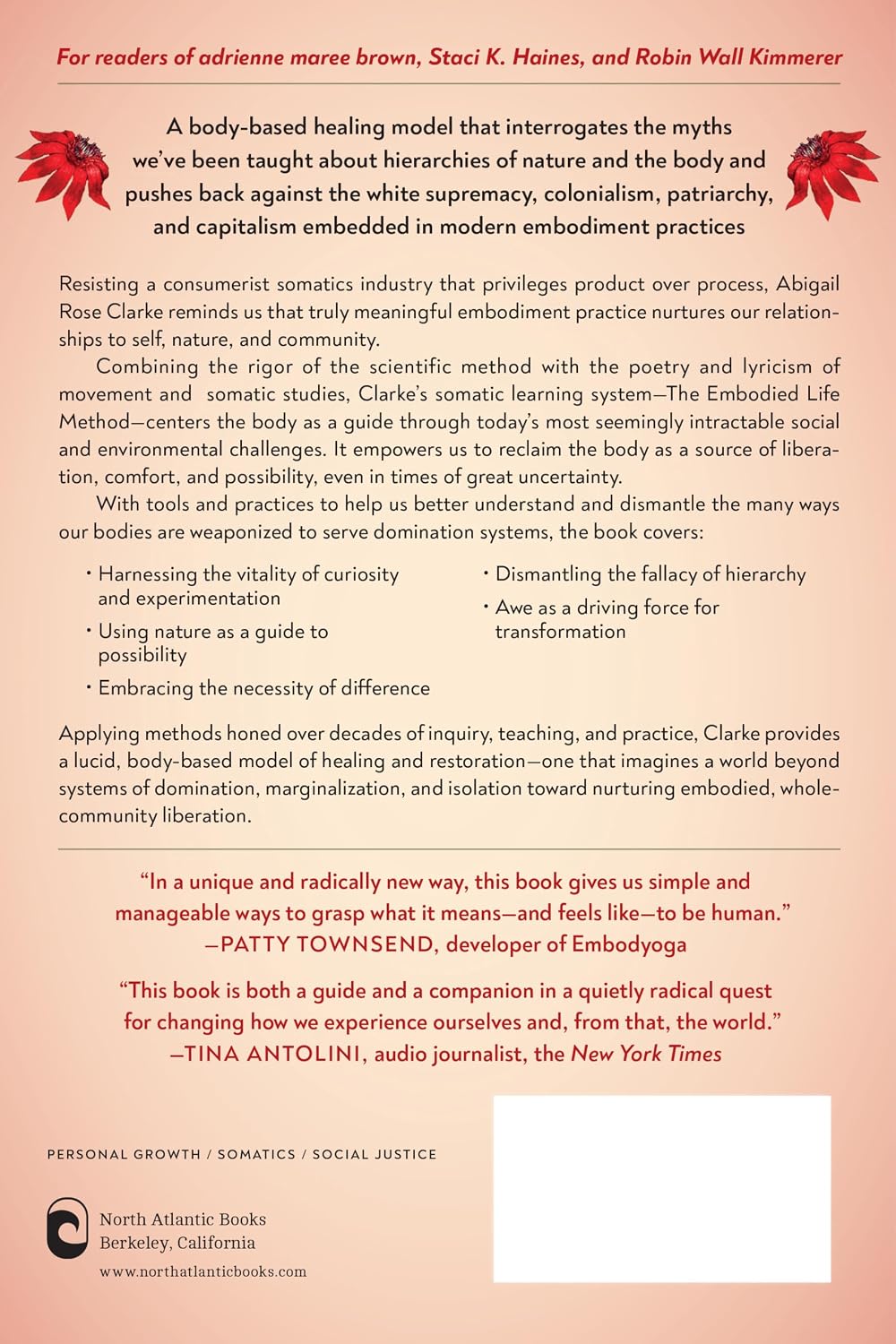 Detalle 2 de Returning Home to Our Bodies: Reimagining the Relationship Between Our Bodies and the World--Practices for connecting somatics, nature, and social change