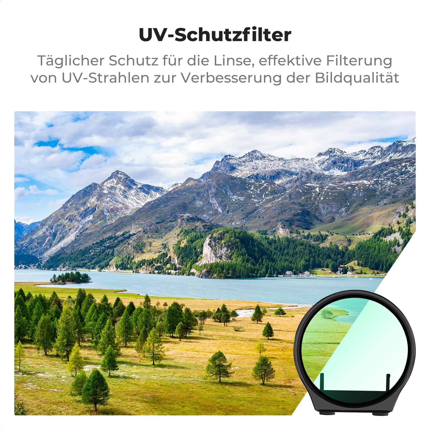 Thumbnail 3 de K&F CONCEPT ND & CPL Filter Set 6 Stück