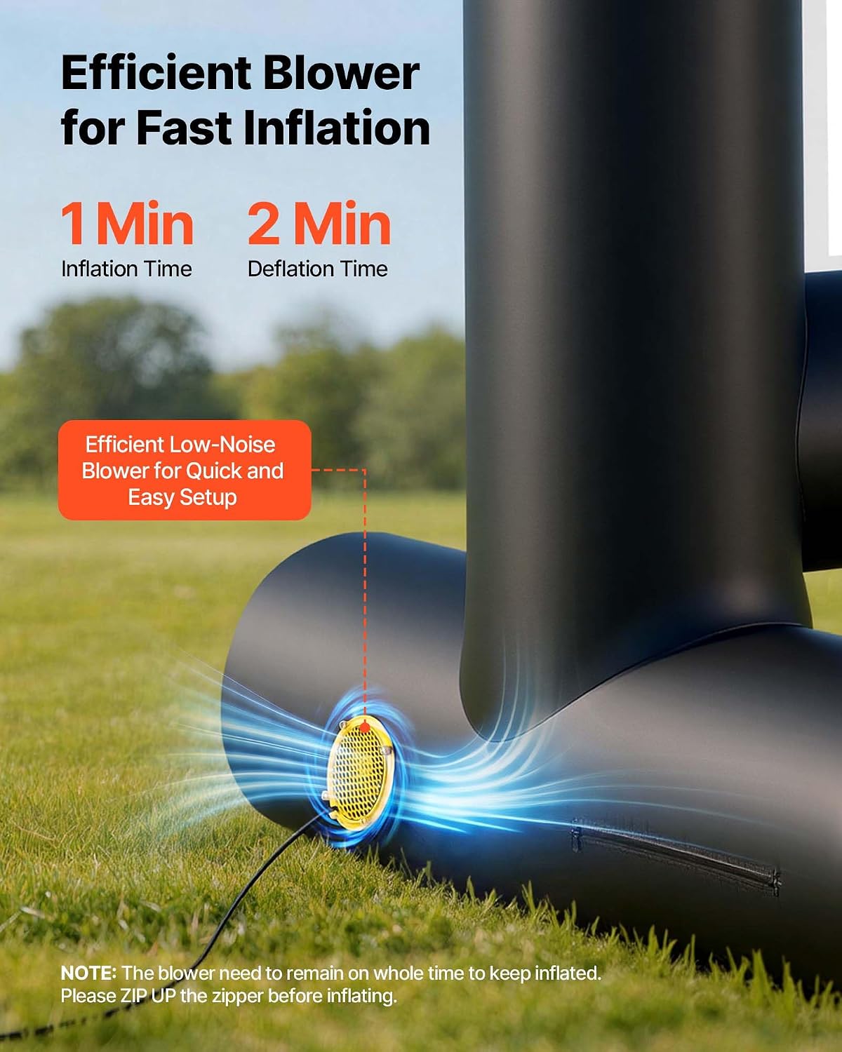 Thumbnail 2 de VEVOR 14 ft Inflatable Movie Screen for Outdoor Projection