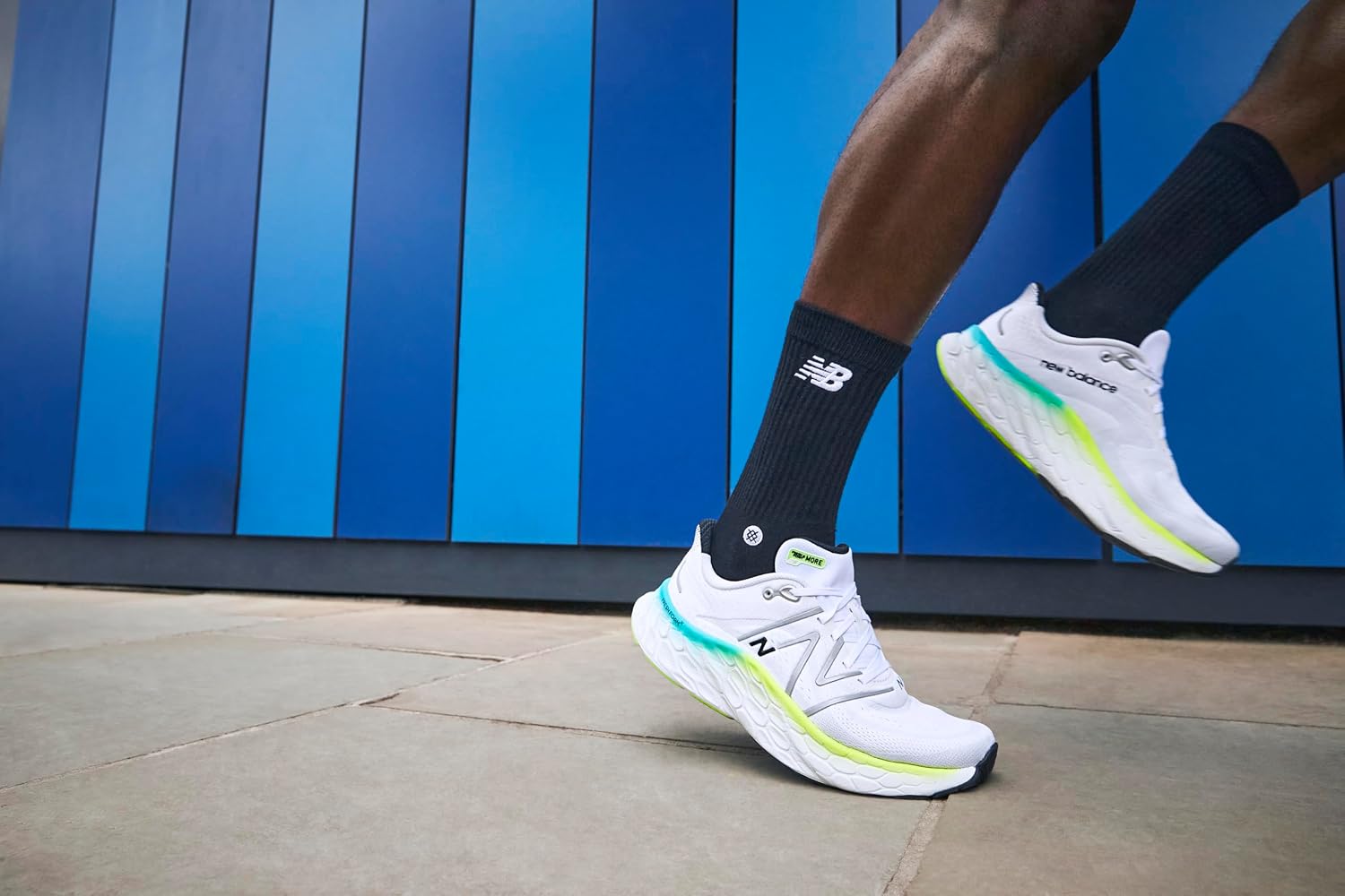 Detalle de New Balance Performance Cushioned Crew Socks – Mixte, 6 ou 12 paires