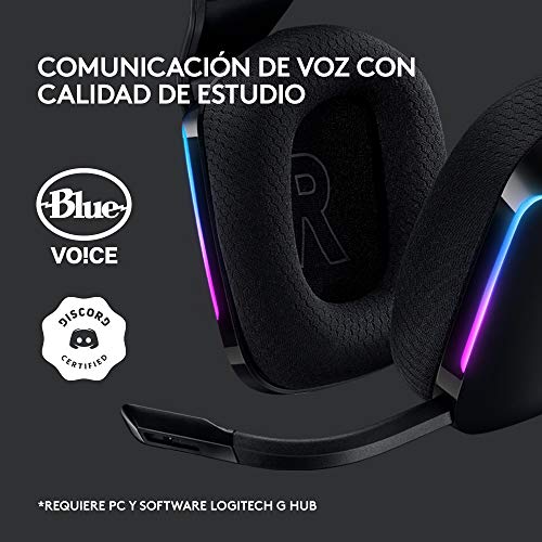 Thumbnail 9 de Logitech G G733 Lightspeed: auriculares inalámbricos para gaming con micrófono Blue Vo!CE y RGB