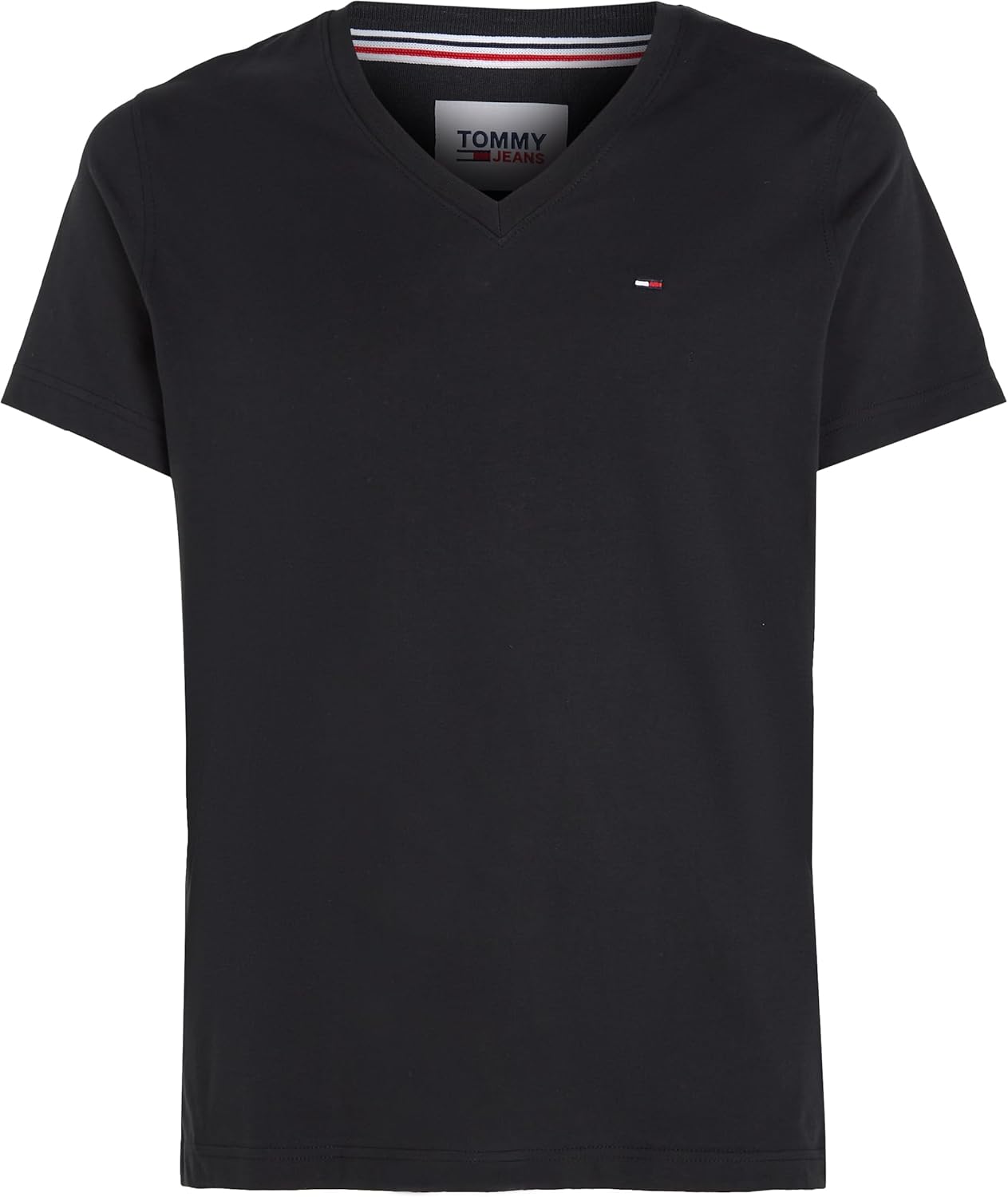 Thumbnail 5 de Tommy Jeans Basic T-Shirt – schlichtes Kurzarmshirt aus Baumwolle mit Stretch-Komfort