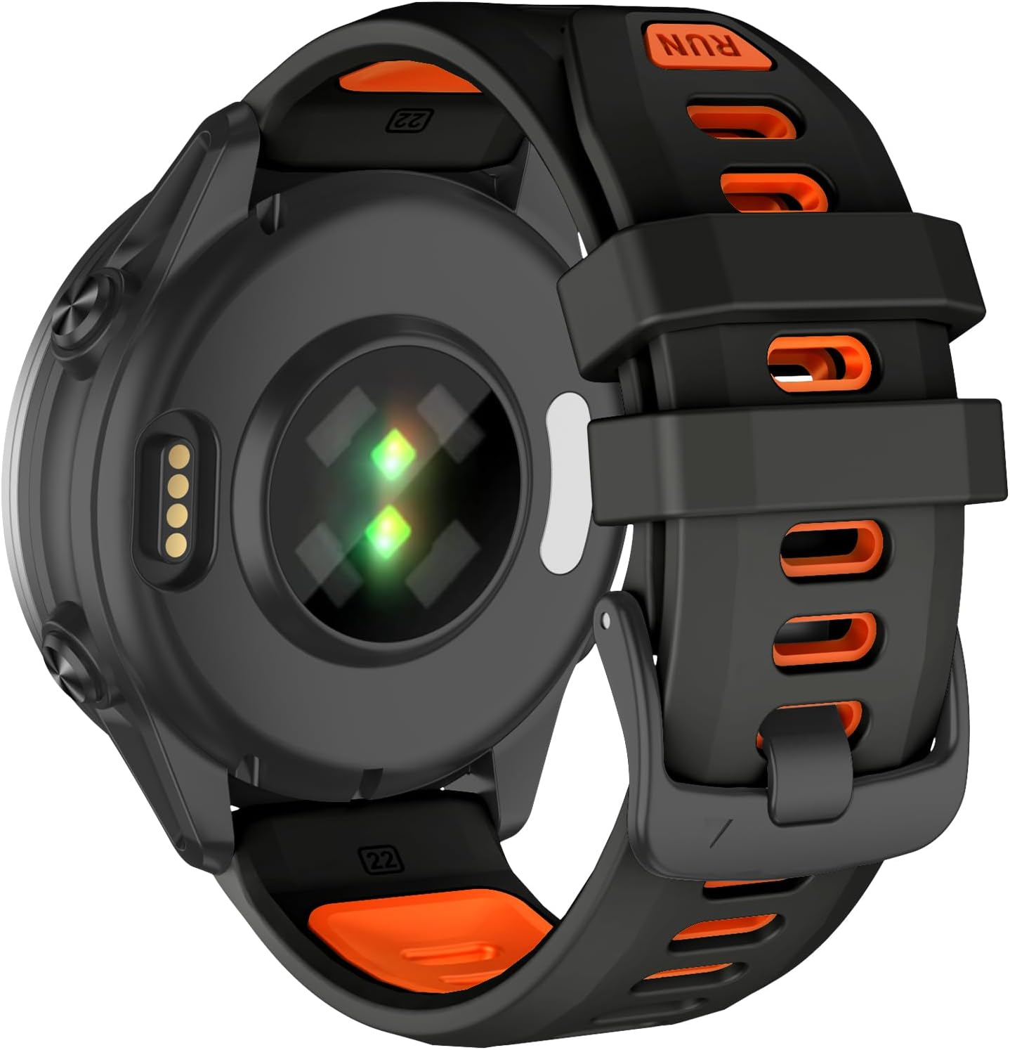 Detalle 2 de 22mm silicone watch band for Garmin