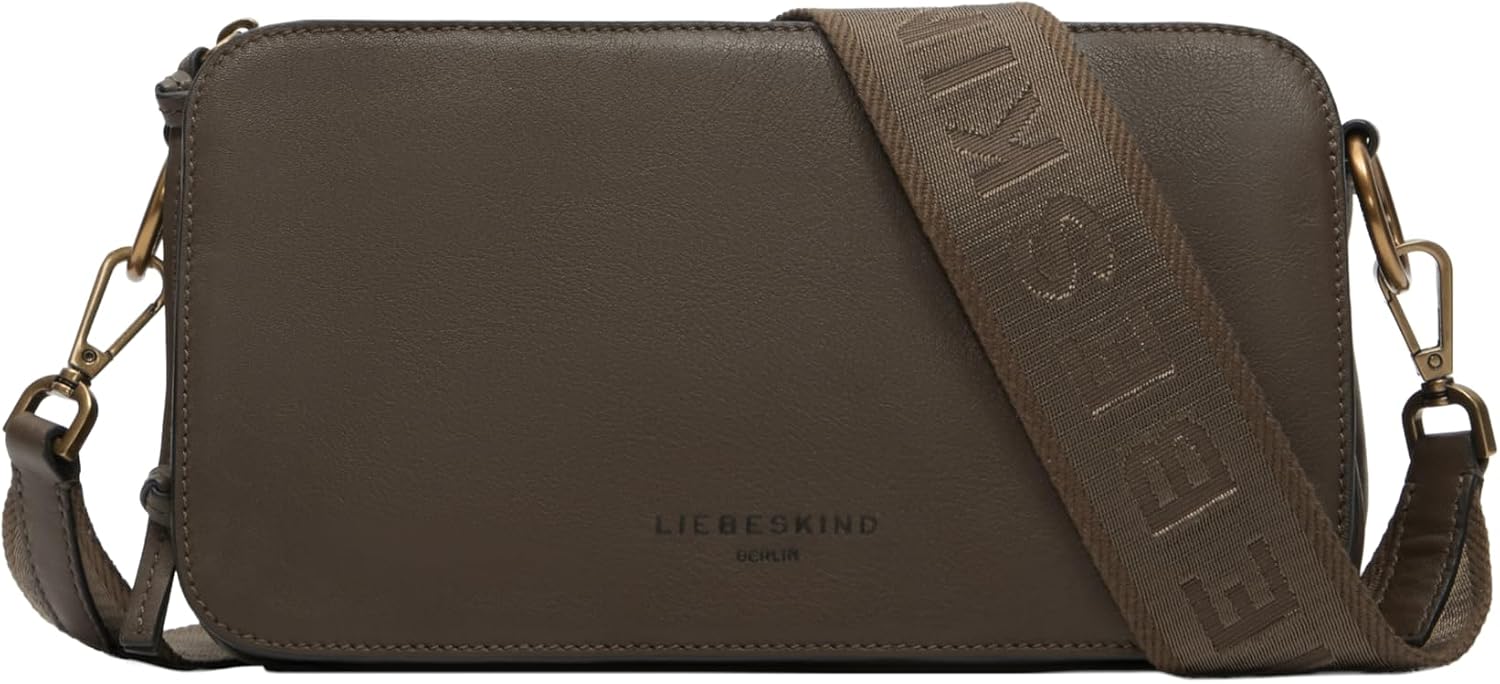 Detalle de LIEBESKIND Berlin Clarice M: Crossbody-Bag aus Leder für Damen mit verstellbarem Schultergurt