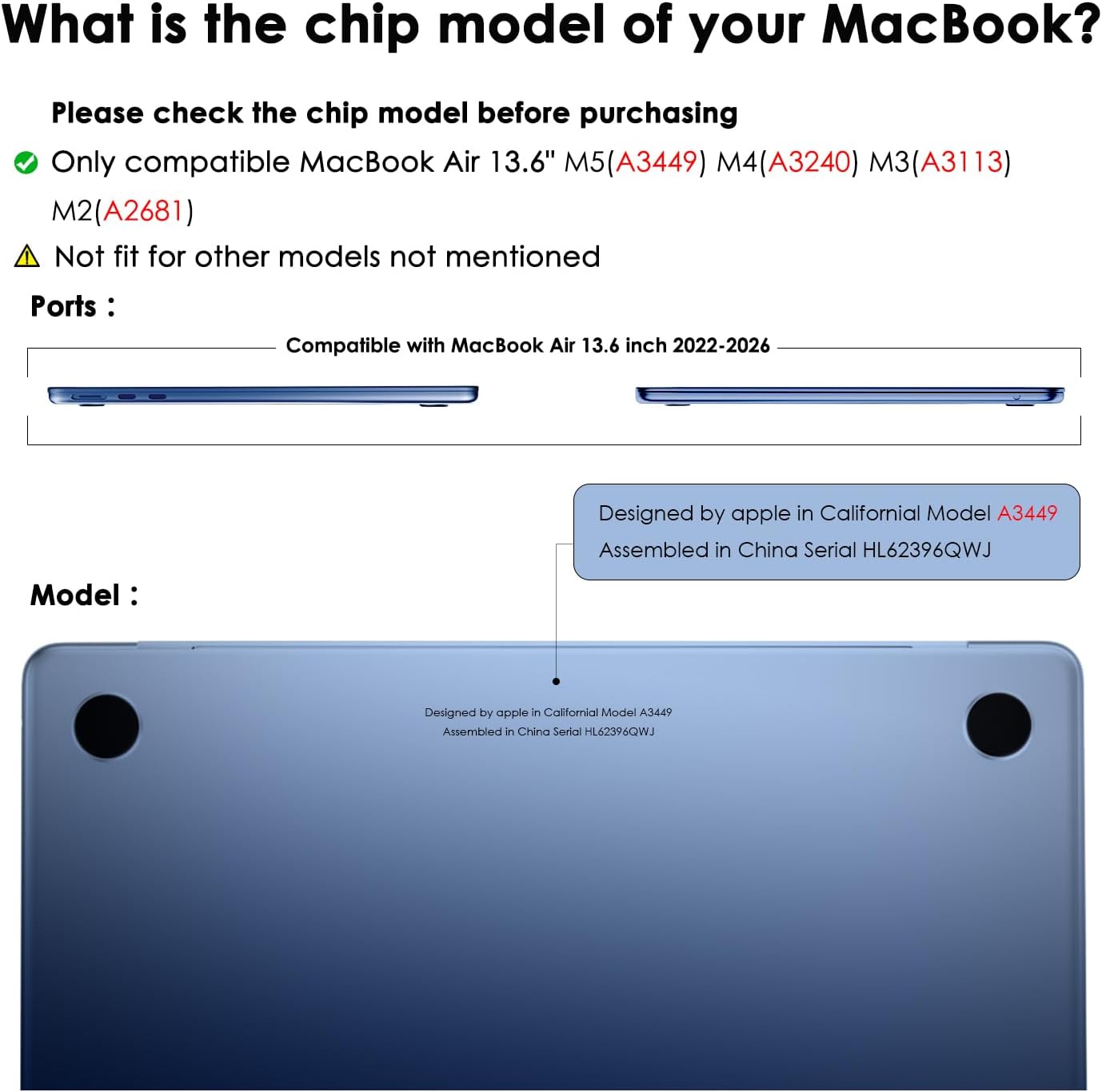 Detalle 2 de eleger Hülle MacBook Air 13 Zoll