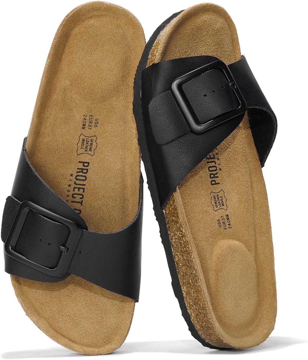 Detalle de Project Cloud Leather Sandals