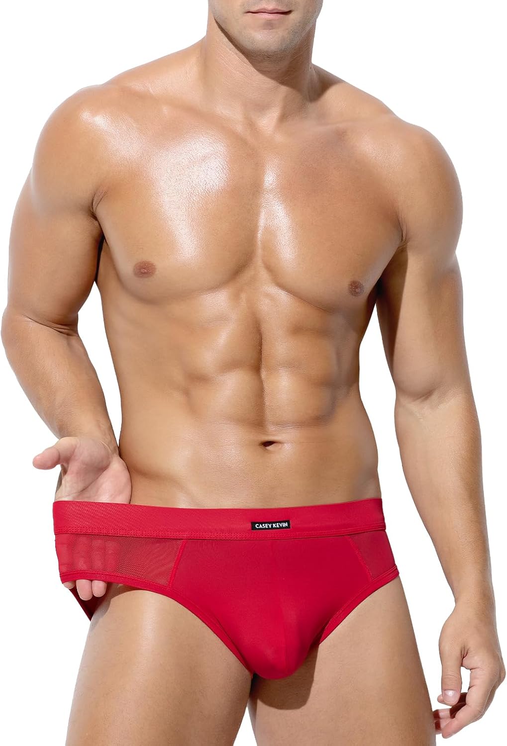 Detalle de Mauro Kane Men's Ice Silk Mesh Briefs - 3 Pack