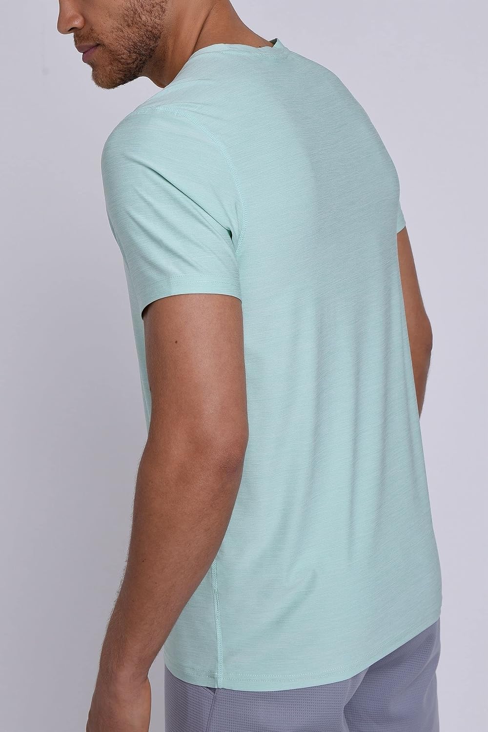 Detalle de TCA T-Shirt de sport à manches courtes pour homme – Gym, Course, Pagaie et Randonnée