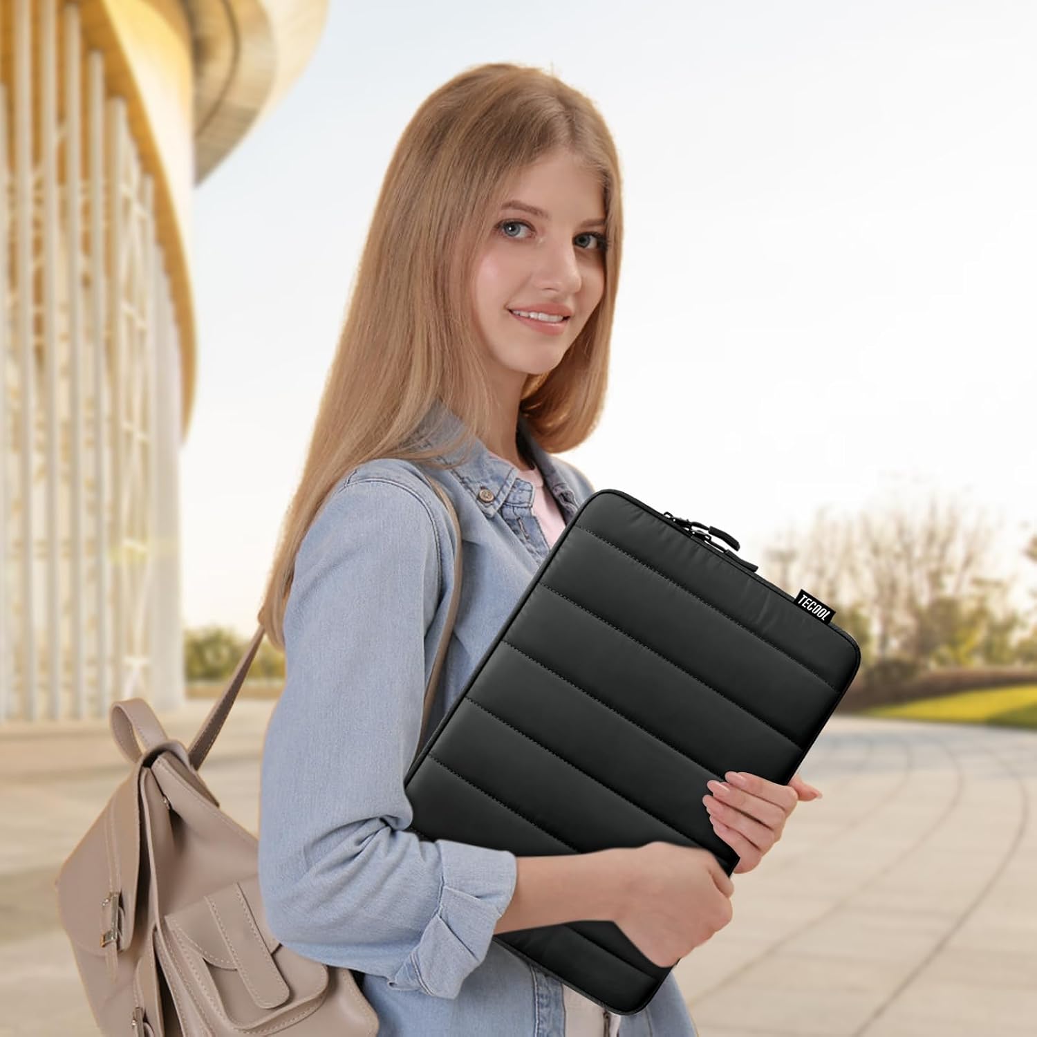 Thumbnail 5 de TECOOL Puffy 13 13.3-inch laptop sleeve 13.6-inch