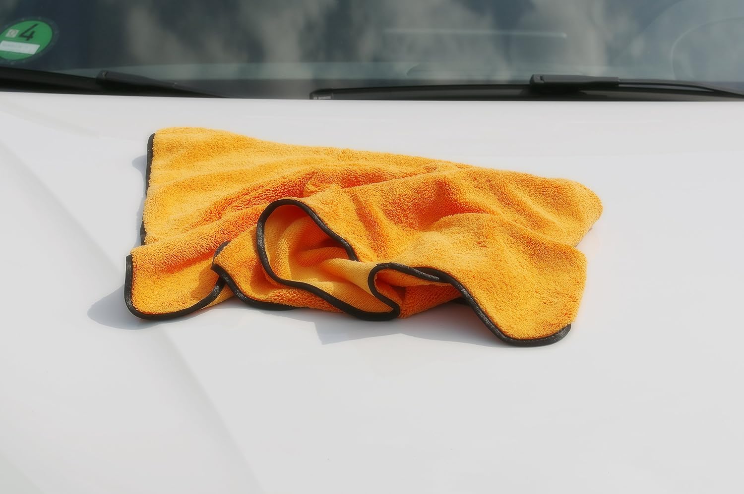 Detalle de Glart 44WG6: Set di 6 Panni Asciugatura Auto XXL in Microfibra 90x60 cm