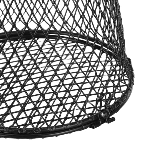 Thumbnail 5 de Operitacx Reptile Mesh Lamp Guard for Snake and Reptile Heating Lamp – Black Iron Mesh Cage