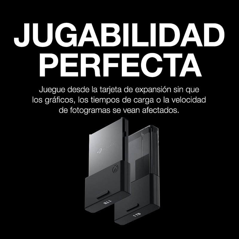 Detalle 2 de Seagate Expansion Card para Xbox Series X/S 2TB SSD — ampliación rápida y fiable de almacenamiento