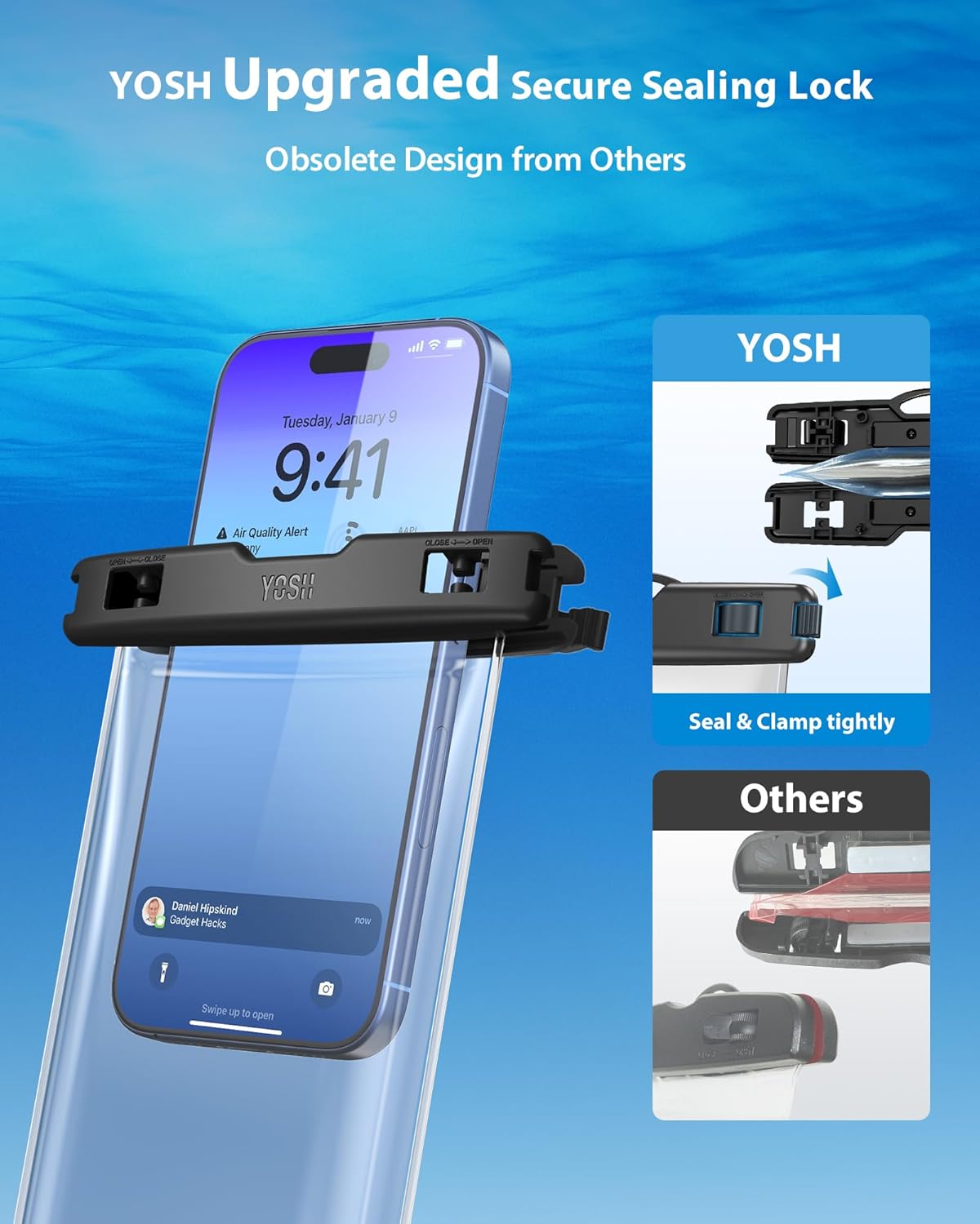 Thumbnail 5 de YOSH Waterproof Phone Pouch IPX8 30m