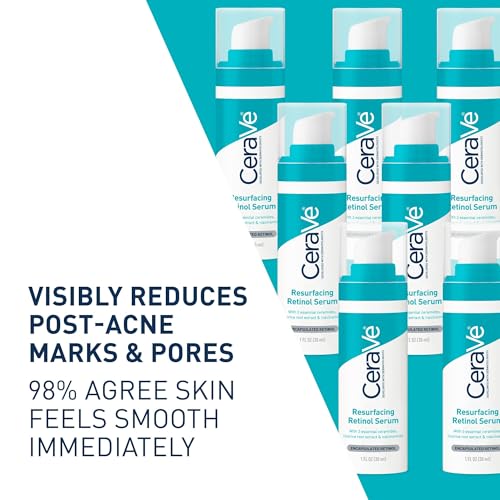 Detalle de CeraVe Resurfacing Retinol Face Serum with Niacinamide, Pore Minimizer, 1oz