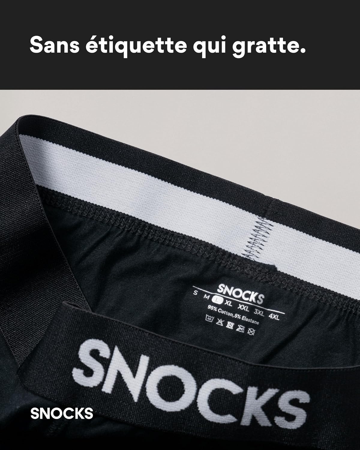 Thumbnail 5 de Snocks Boxer Homme Lot de 6