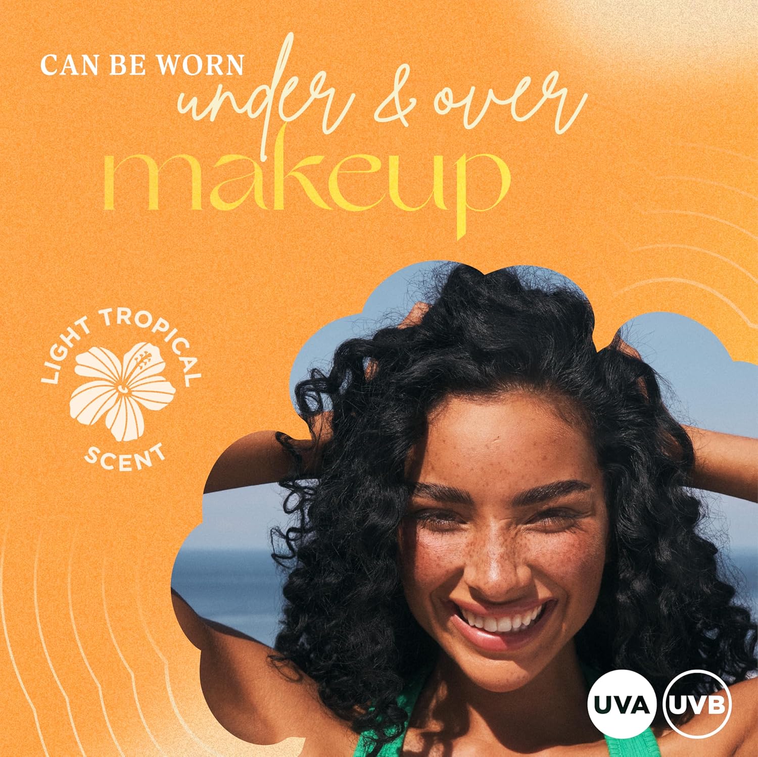Detalle de Hawaiian Tropic Mineral Protection Sunscreen Powder SPF 30 – Zinkoxid, wasserfest, make-up-kompatibel