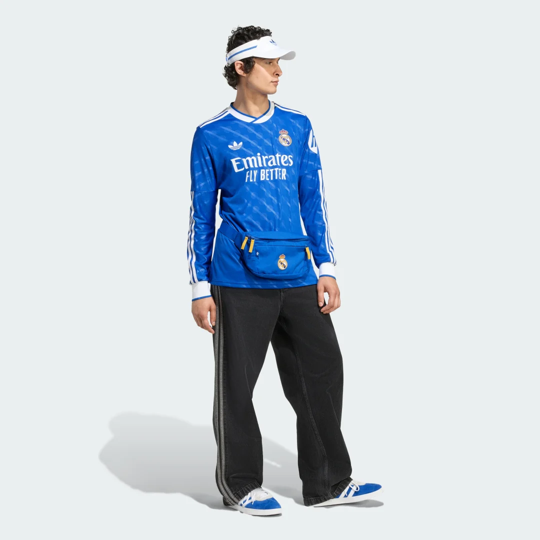 Thumbnail 2 de Camiseta manga larga Real Madrid 25/26 — tercera equipación Adidas, color azul