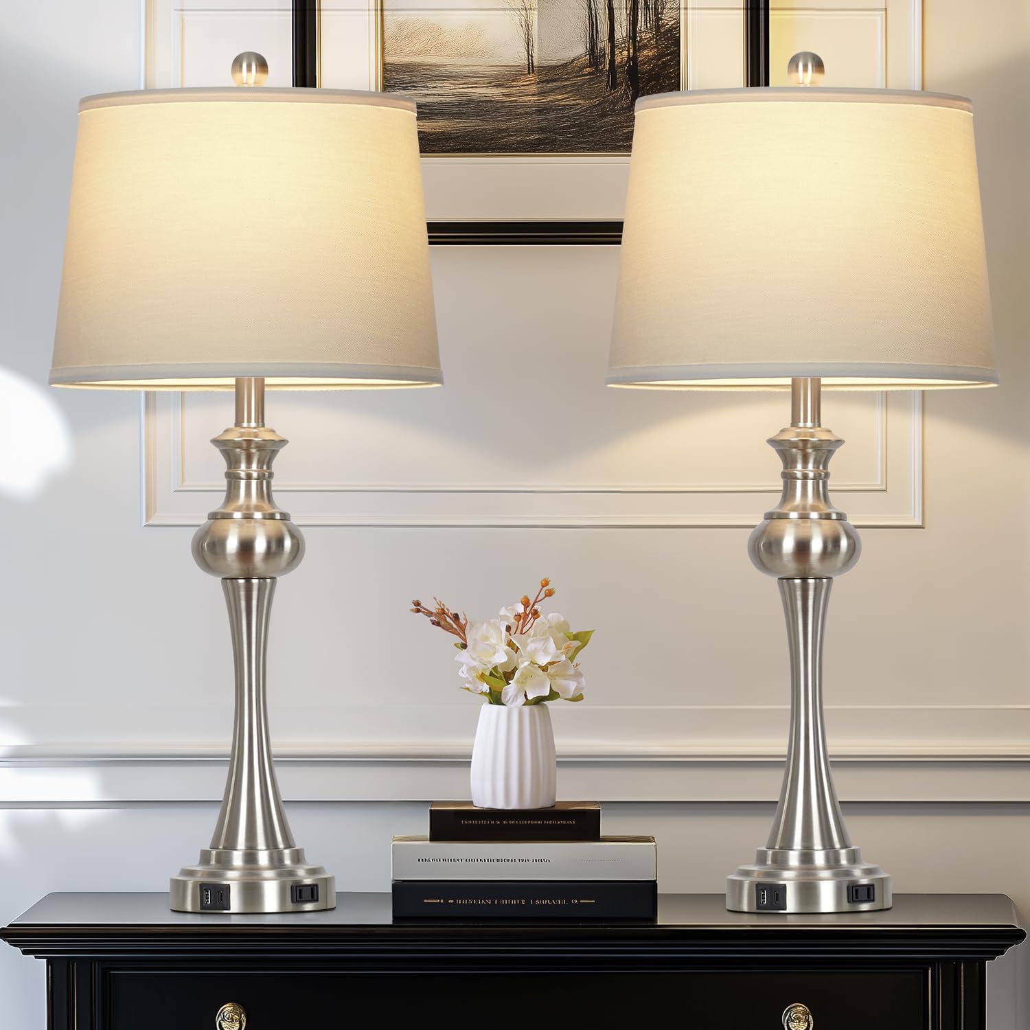 Detalle 2 de Table Lamps 28.75-inch