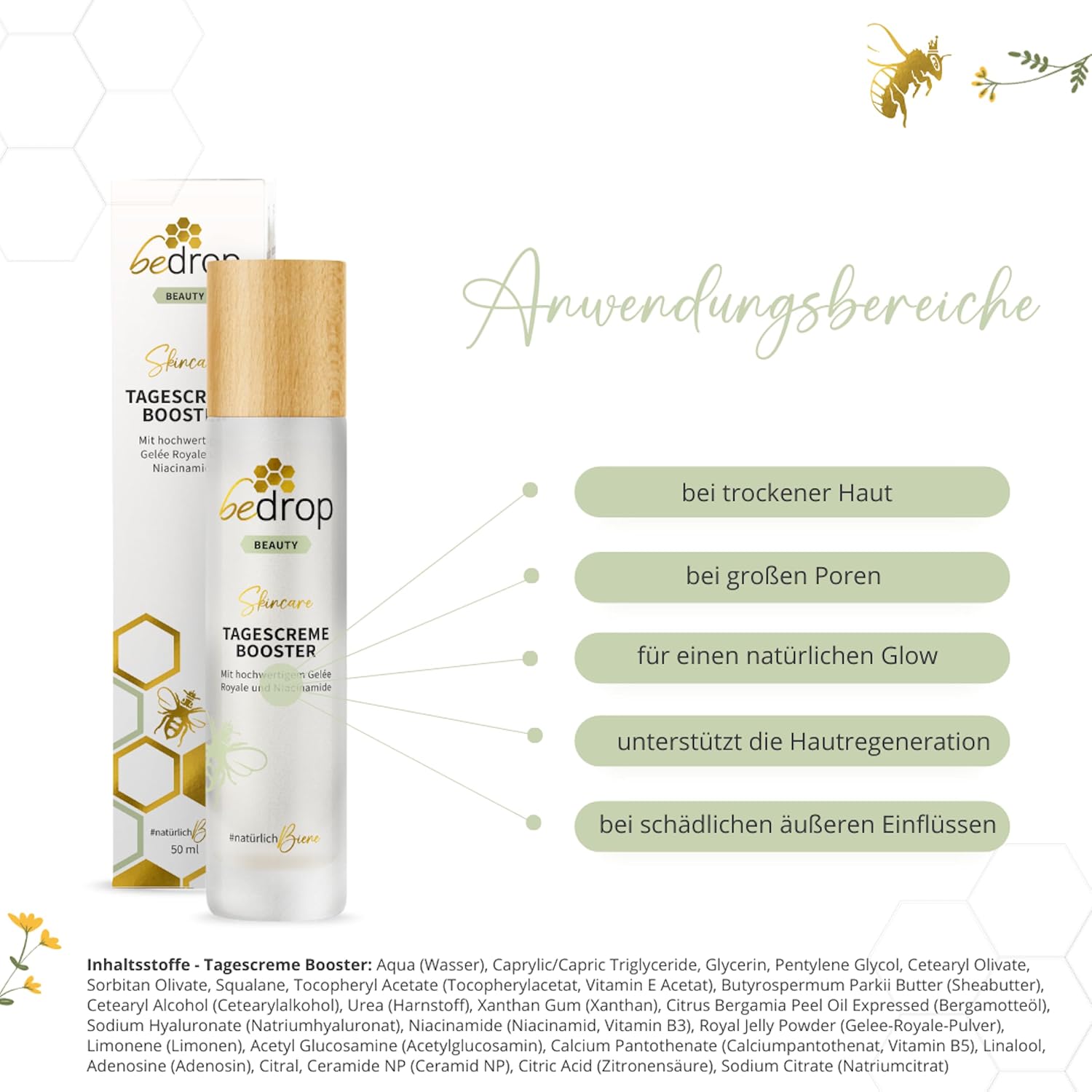 Thumbnail 4 de bedrop Skin Care Set Anti Aging Serum & Tagescreme