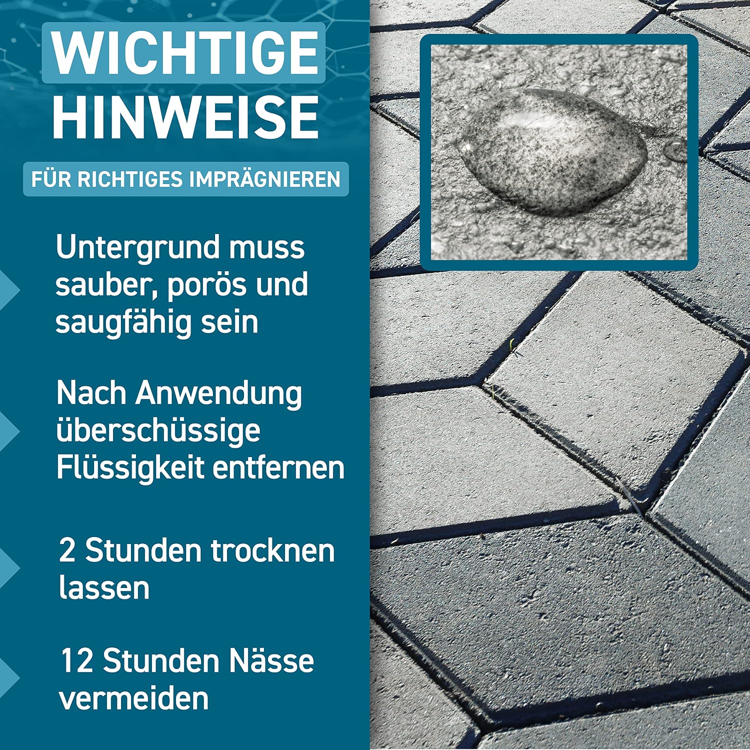 Detalle 2 de PLINTEX Steinimprägnierung 40–60 m² 5 L