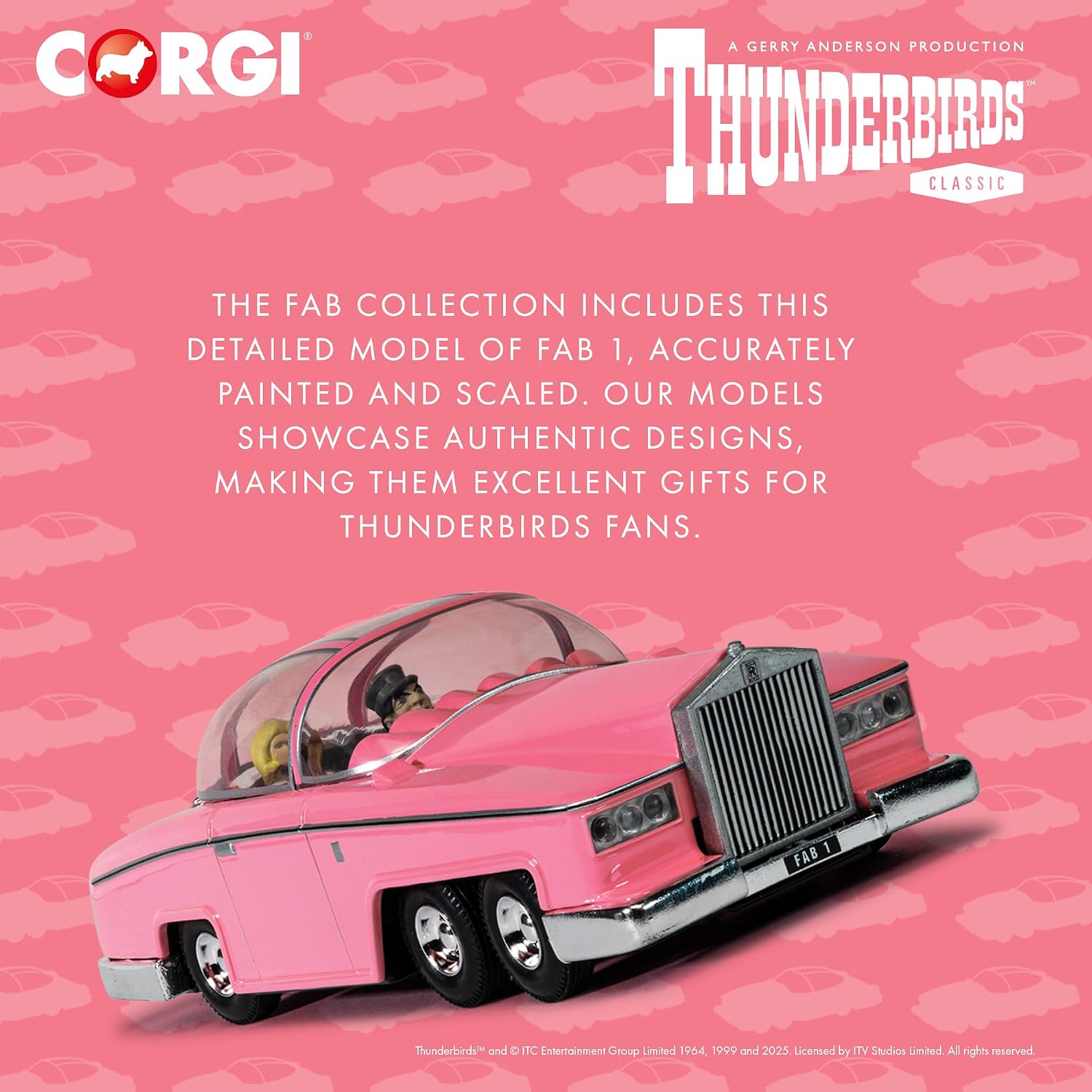 Detalle de Corgi CC00605 FAB 1 die‑cast model car