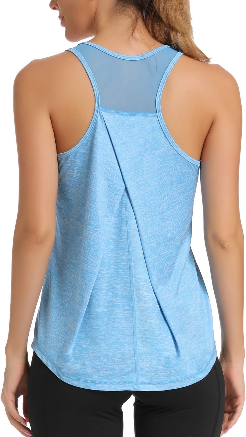 Thumbnail 5 de Dawnrole Women’s Workout Tank Top: Breathable, Flexible Gym Sleeves Optional