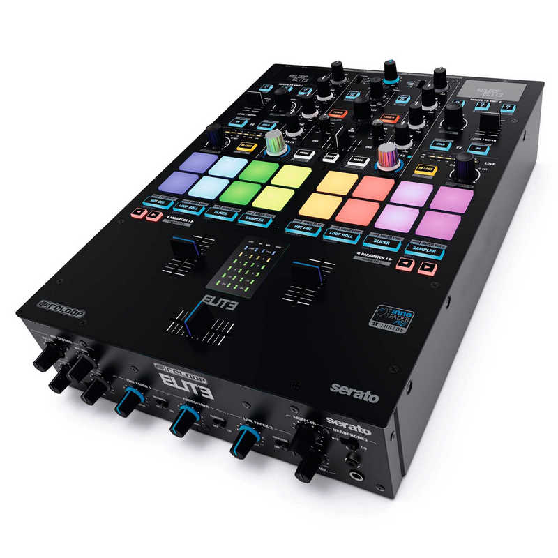Detalle 2 de Reloop ELITE: Mesa de Mezclas con Serato DVS para DJ profesionales