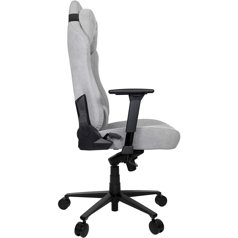 Detalle 2 de Arozzi Vernazza Soft Silla Gaming Gris: comodidad silenciosa y diseño equilibrado