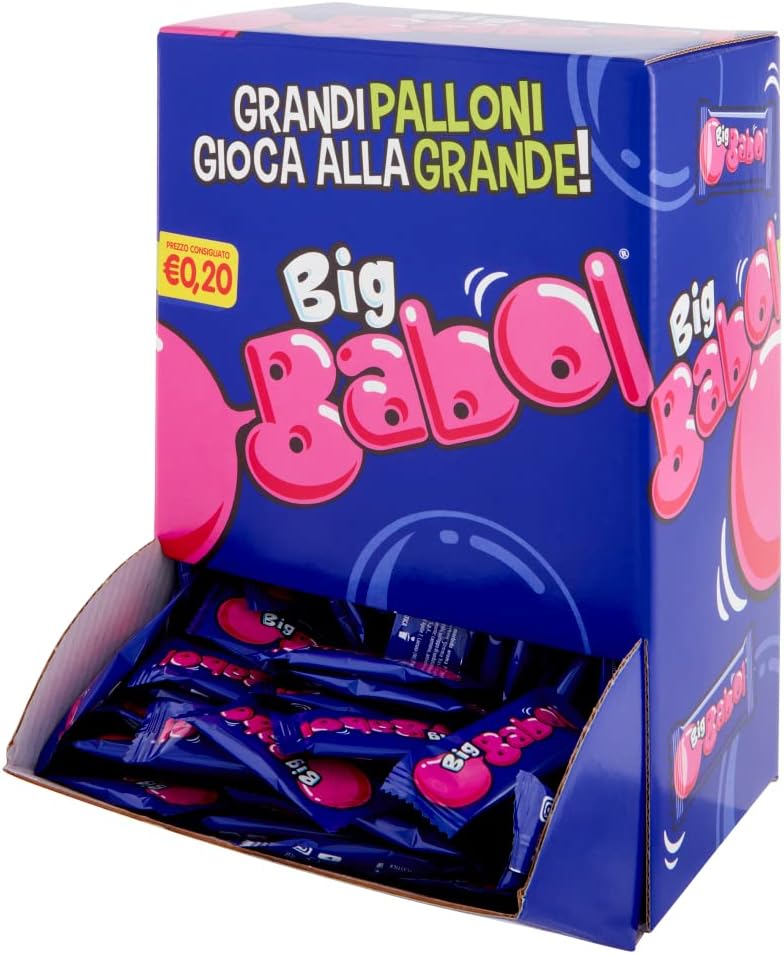 Thumbnail 1 de Big Babol Chewing Gum Morbido 200 pezzi