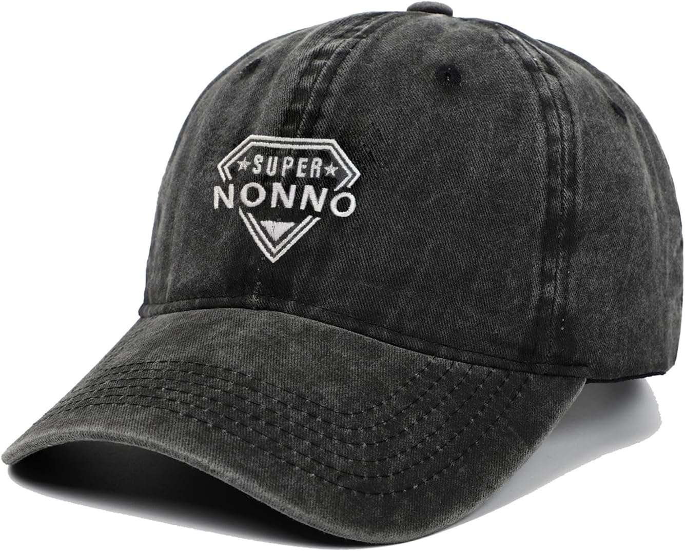 Thumbnail 6 de NEONSKY Cappello da sole casual da uomo con ricamo “Super Grandpa” per nonno, papà e festa del papà