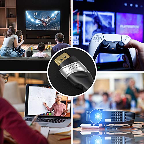 Thumbnail 2 de KabelDirekt – Cable HDMI 2.1 b 4 m para TV y PC