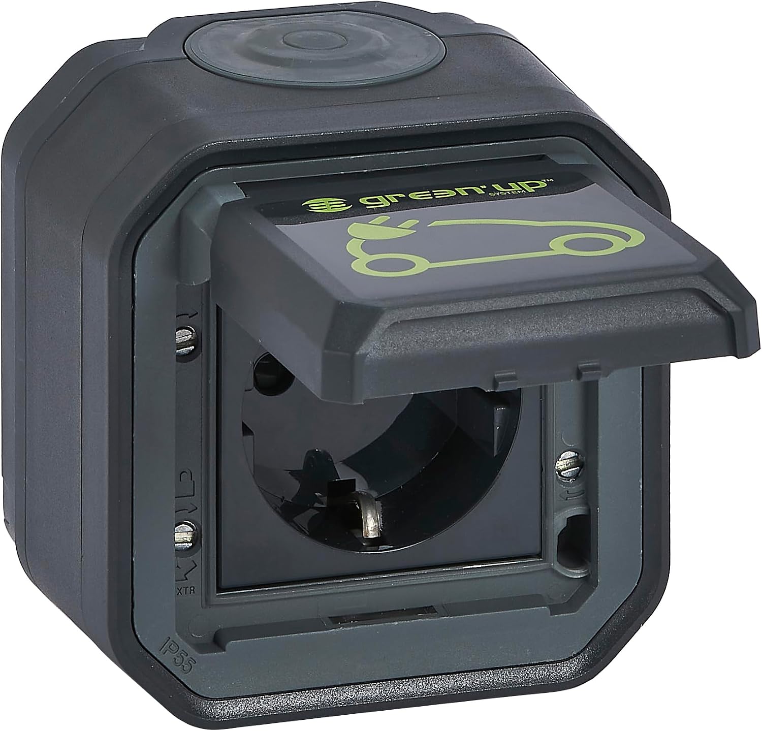 Thumbnail 5 de LEGRAND Green Up Steckdose für Elektrofahrzeuge – 1-phasig, 3,7 kW, IP44, IK08