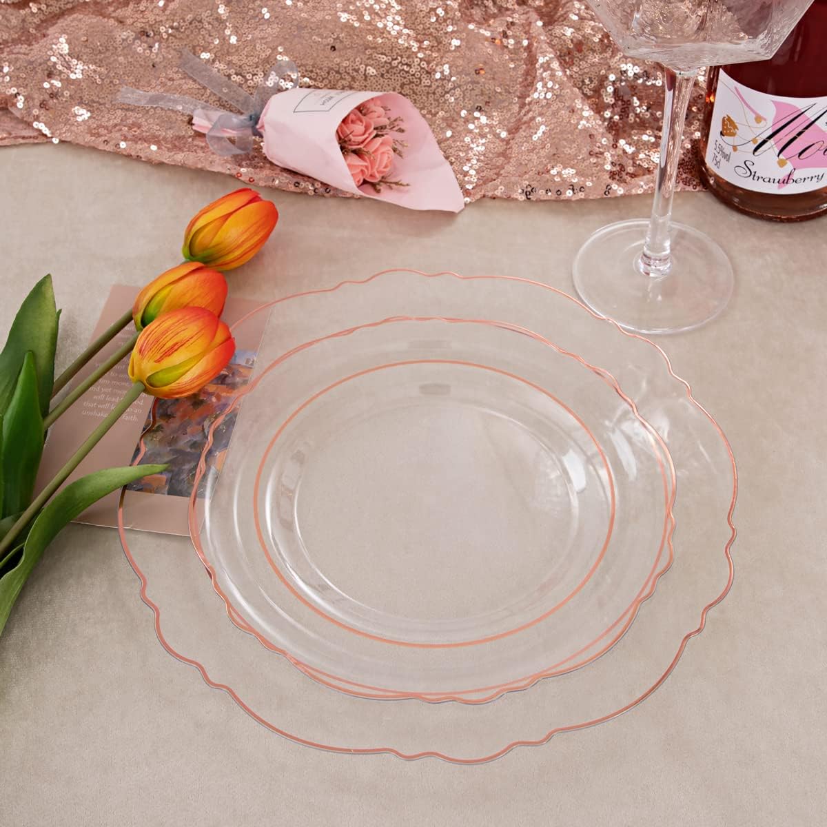 Thumbnail 4 de Liacere Disposable Dinnerware Set, 150 Pieces