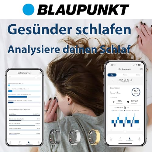 Thumbnail 7 de BLAUPUNKT Smart Ring Pro V3 – Kein ABO, höchster Datenschutz, IP68 Fitnessring