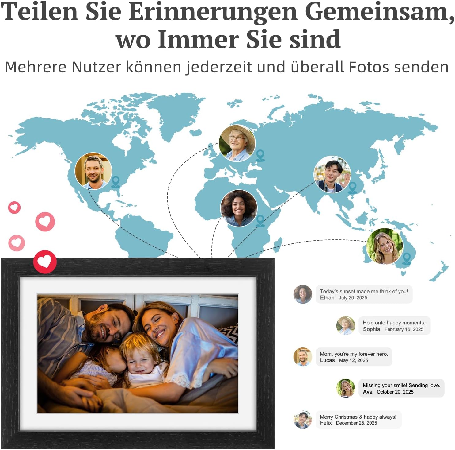 Detalle 2 de Digitaler Bilderrahmen WLAN 10,1 Zoll