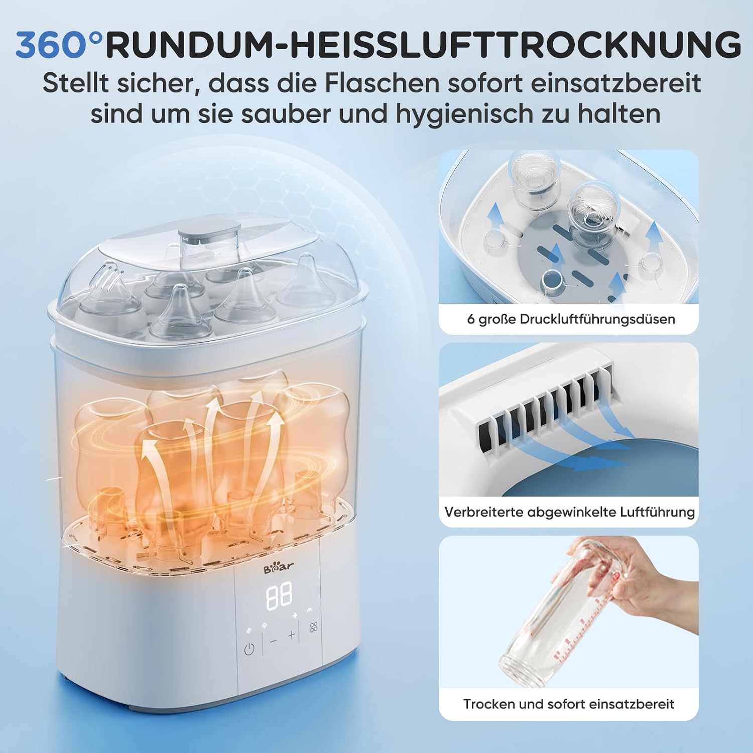 Thumbnail 2 de Bear 2026 Sterilisator 48H Aufbewahrung