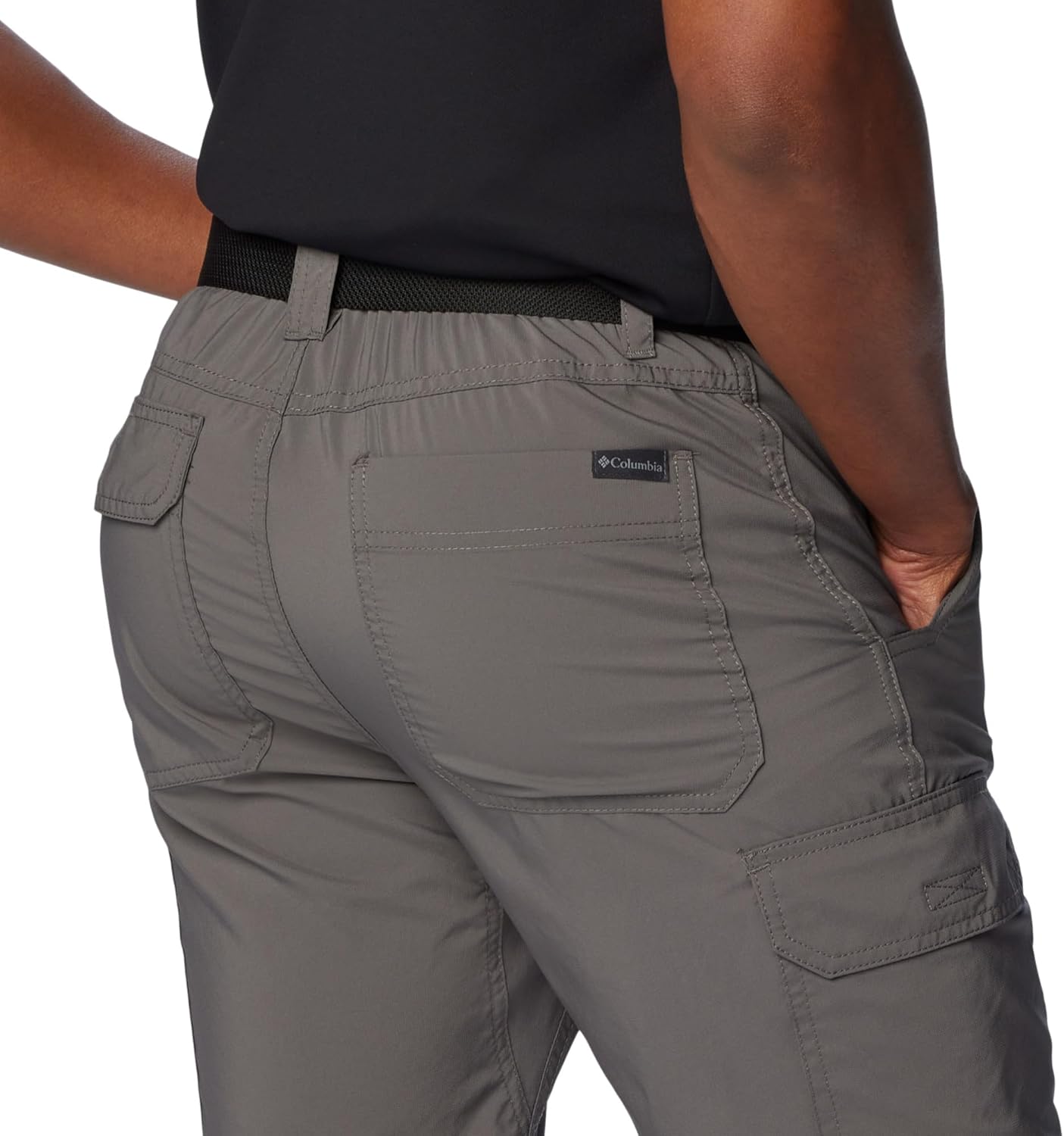 Thumbnail 4 de Columbia Pantalon Convertible Utility pour Homme Silver Ridge (City Grey) – jambes zippées