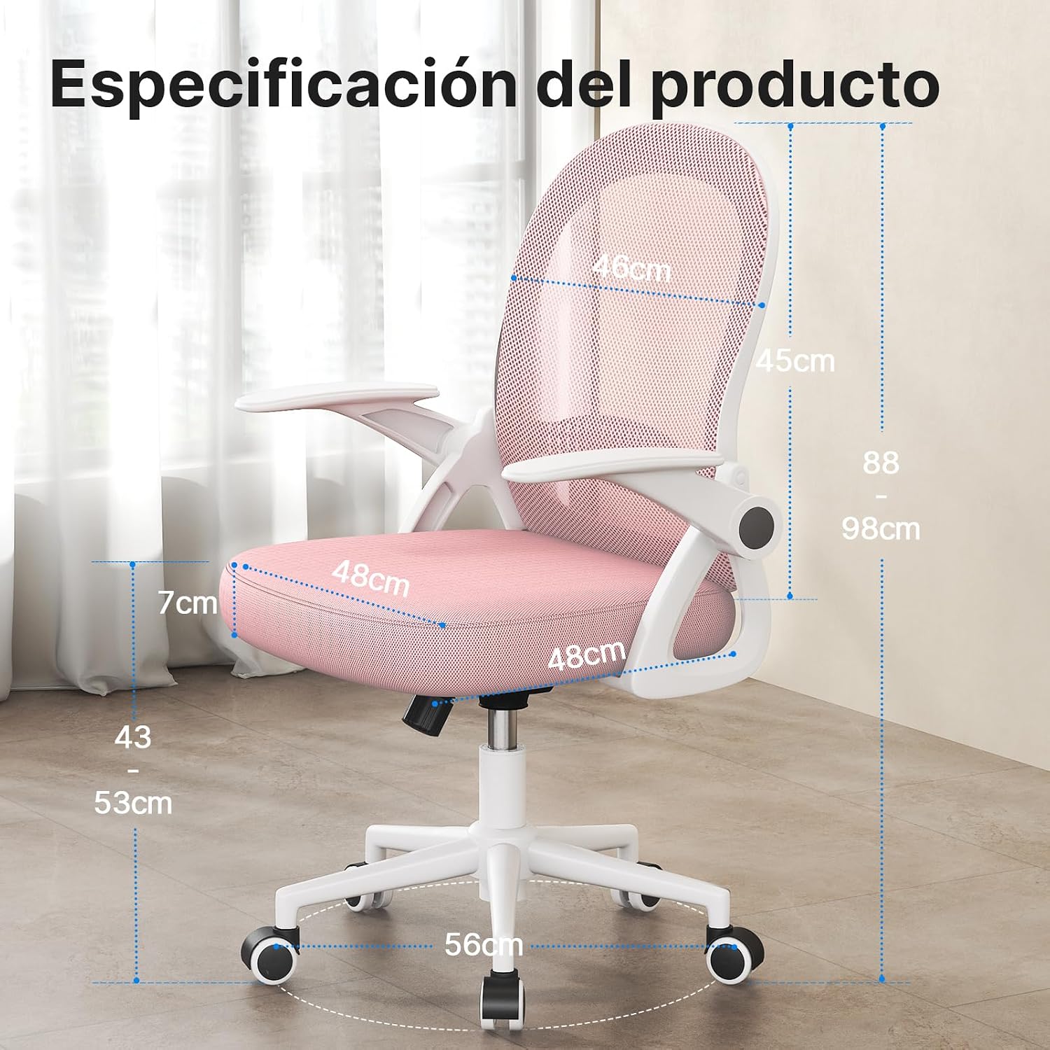 Detalle de naspaluro Silla de Oficina ergonómica 360°
