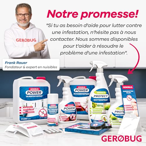 Thumbnail 7 de GEROBUG Piège à Mites Alimentaires XXL Pack – 10 pièges sans odeur, longue durée