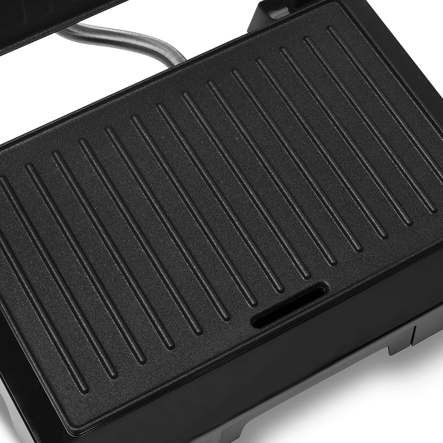 Detalle de Tristar GR-2854 Griglia Bistecchiera Elettrica 1000 W: compatta, antiaderente e versatile