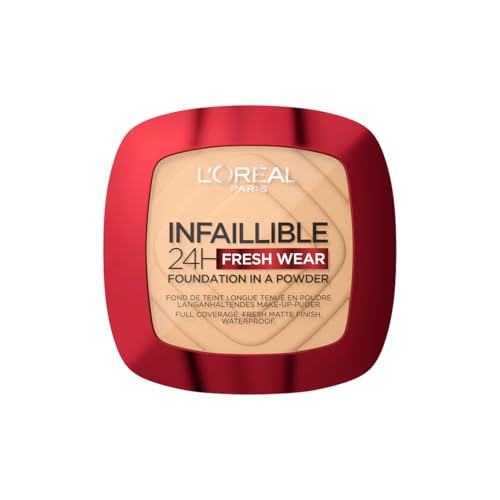 Imagen de L'Oréal Paris Infaillible 24H Fresh Wear Fond de Teint Poudre Beige Doré 9 g — avis et fiche d’achat en OfertitasTOP